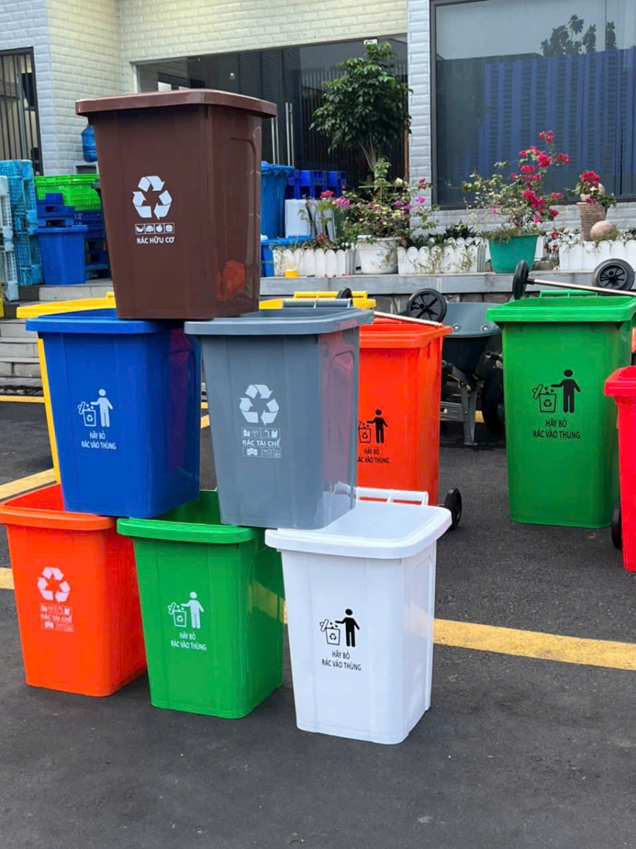 Báo giá Thùng rác nhựa tại Hà Tĩnh