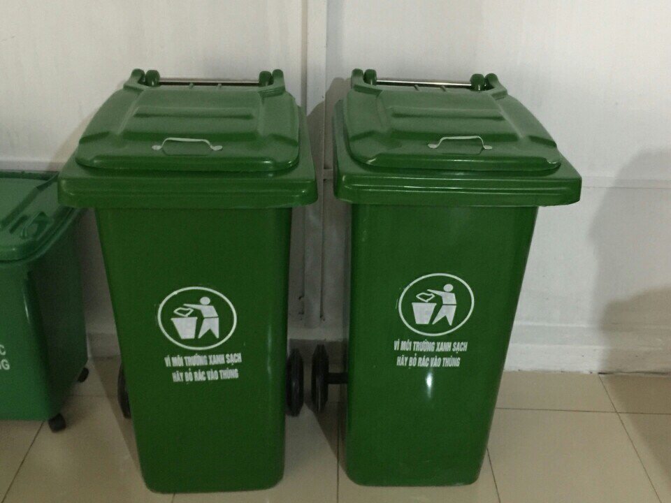 Thùng rác nhựa Composite 120 lít