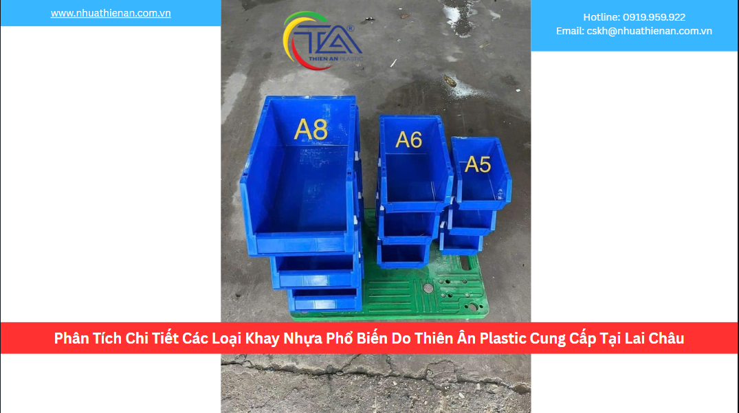 Phân Tích Chi Tiết Các Loại Khay Nhựa Phổ Biến Do Thiên Ân Plastic Cung Cấp Tại Lai Châu