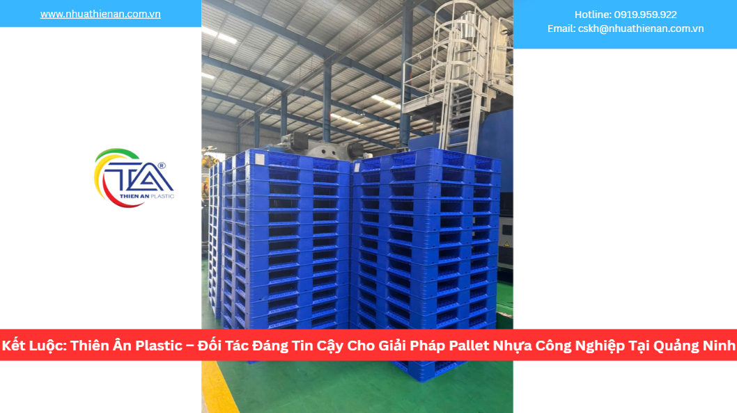 Kết Luộc: Thiên Ân Plastic – Đối Tác Đáng Tin Cậy Cho Giải Pháp Pallet Nhựa Công Nghiệp Tại Quảng Ninh