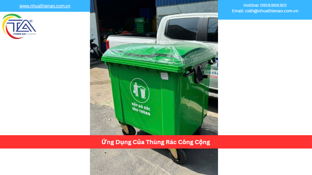 Ứng Dụng Của Thùng Rác Công Cộng
