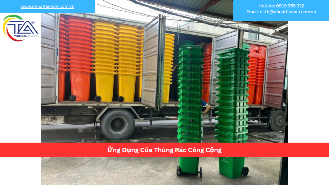 Ứng Dụng Của Thùng Rác Công Cộng