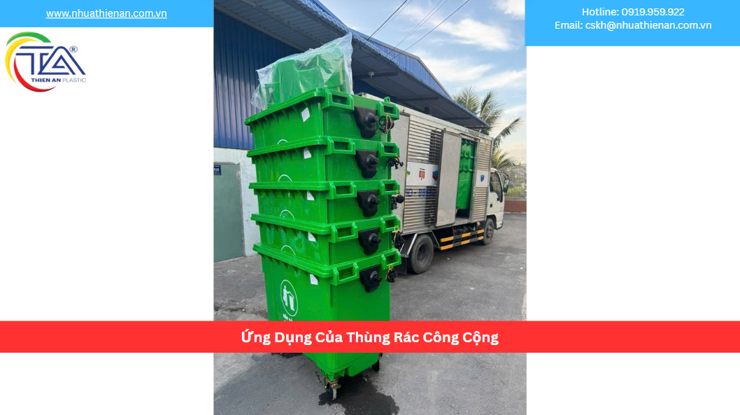 Ứng Dụng Của Thùng Rác Công Cộng