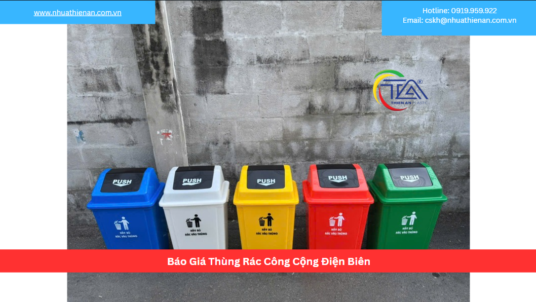 Báo Giá Thùng Rác Công Cộng Điện Biên