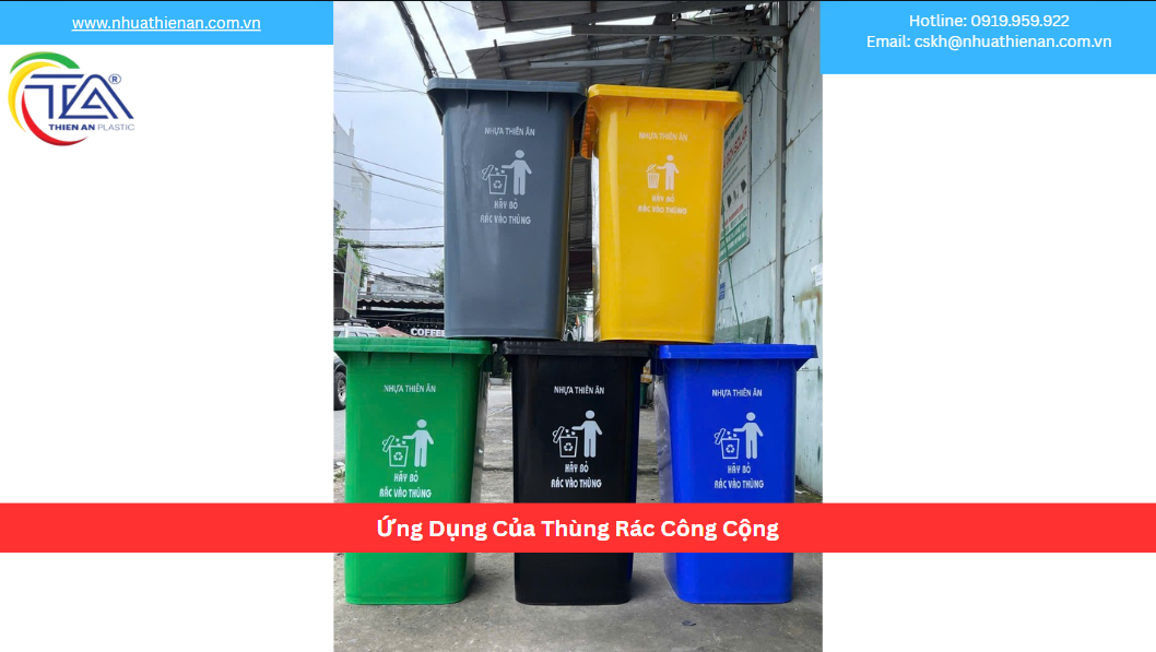 Ứng Dụng Của Thùng Rác Công Cộng