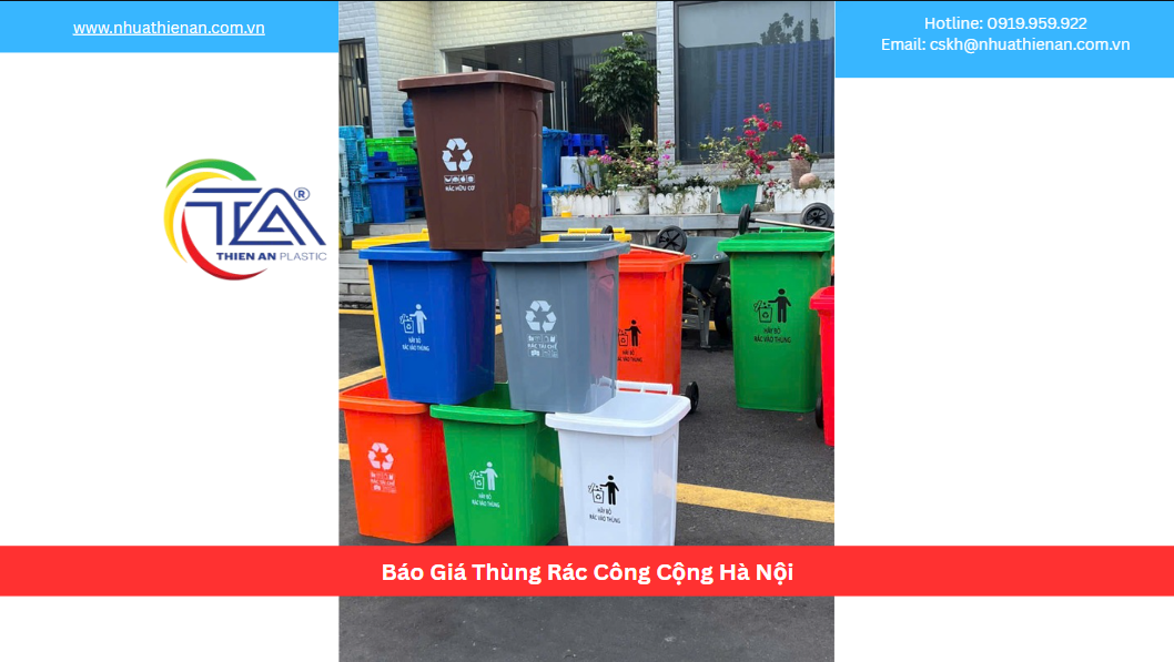 Báo Giá Thùng Rác Công Cộng Hà Nội