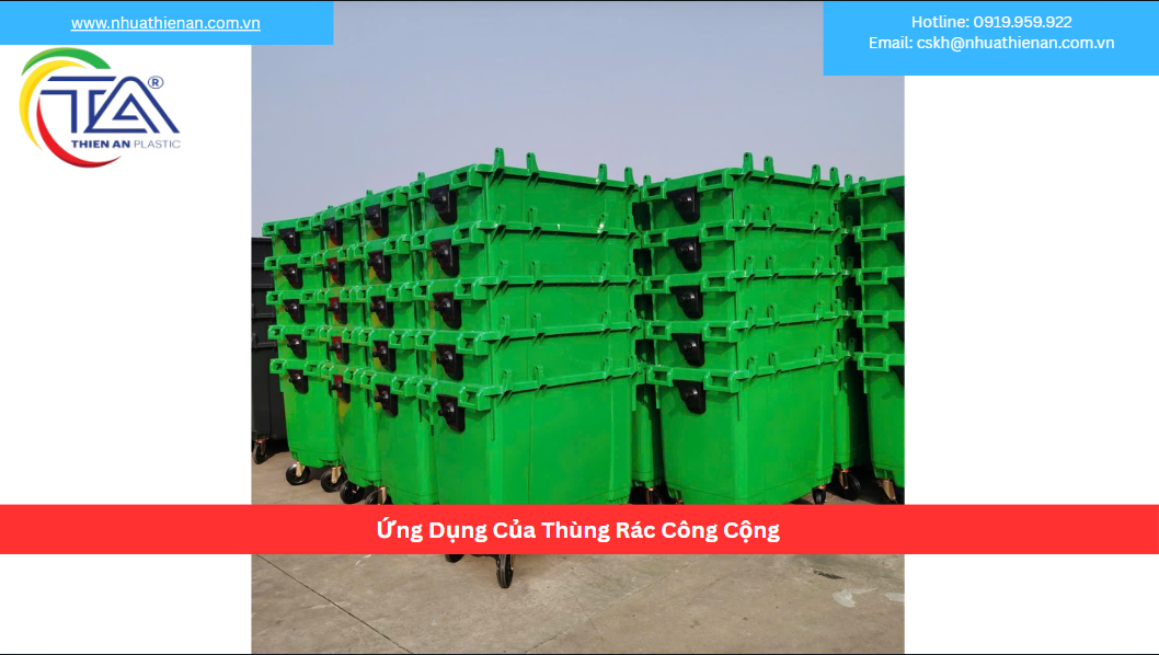 Ứng Dụng Của Thùng Rác Công Cộng