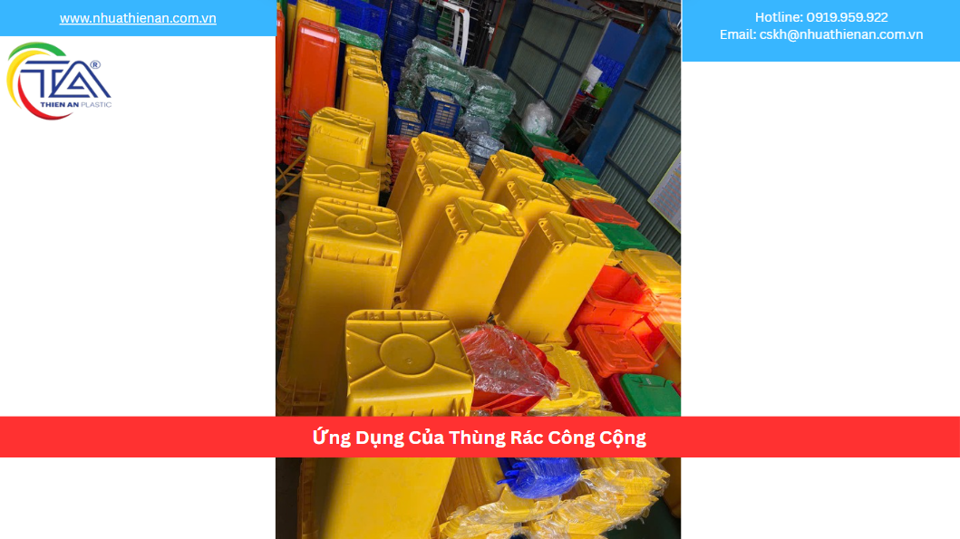 Ứng Dụng Của Thùng Rác Công Cộng