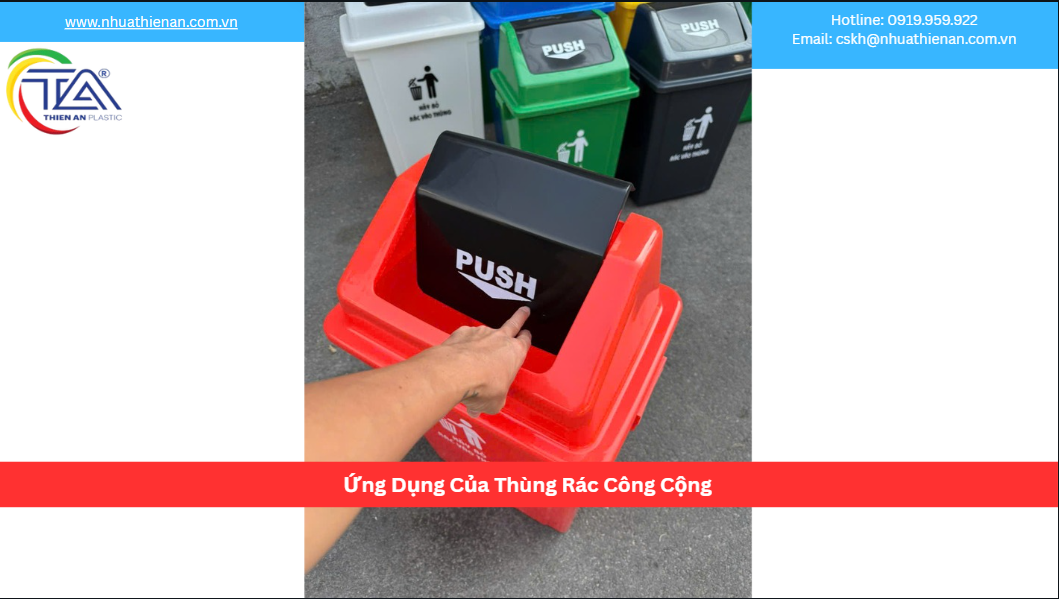 Ứng Dụng Của Thùng Rác Công Cộng