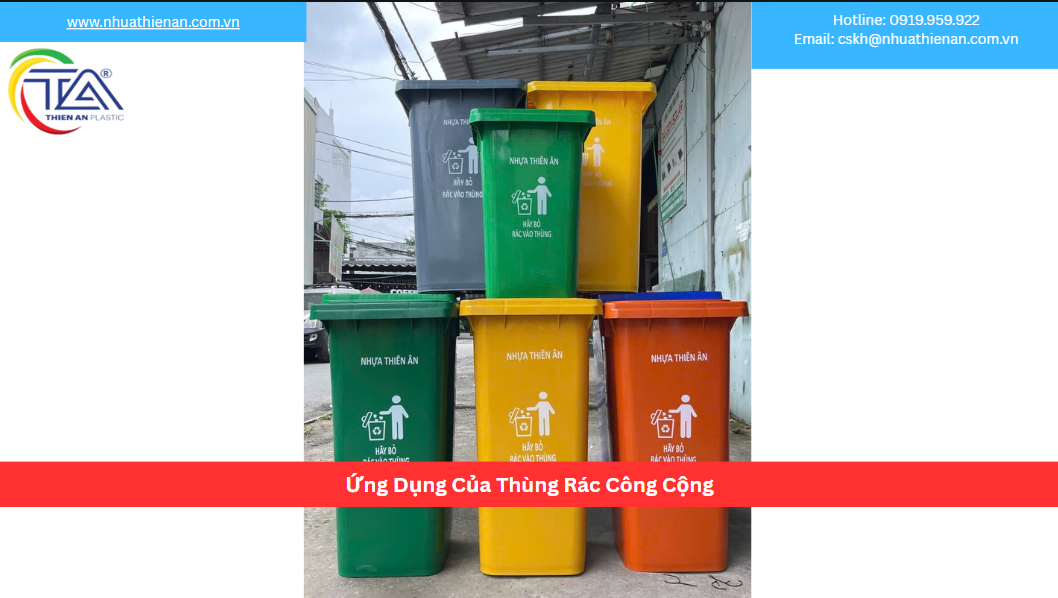 Ứng Dụng Của Thùng Rác Công Cộng