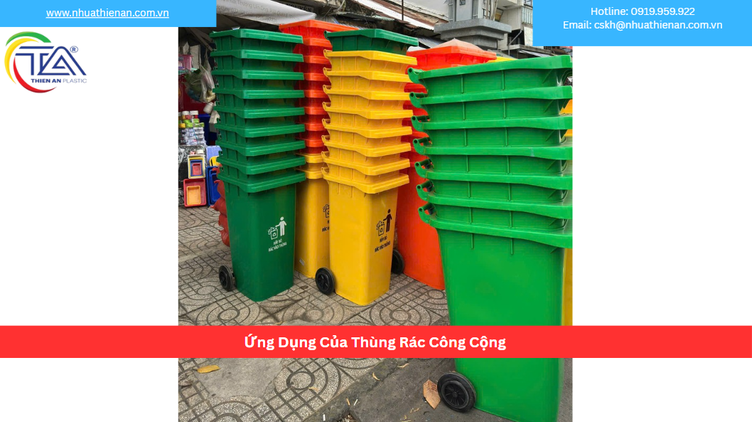 Ứng Dụng Của Thùng Rác Công Cộng
