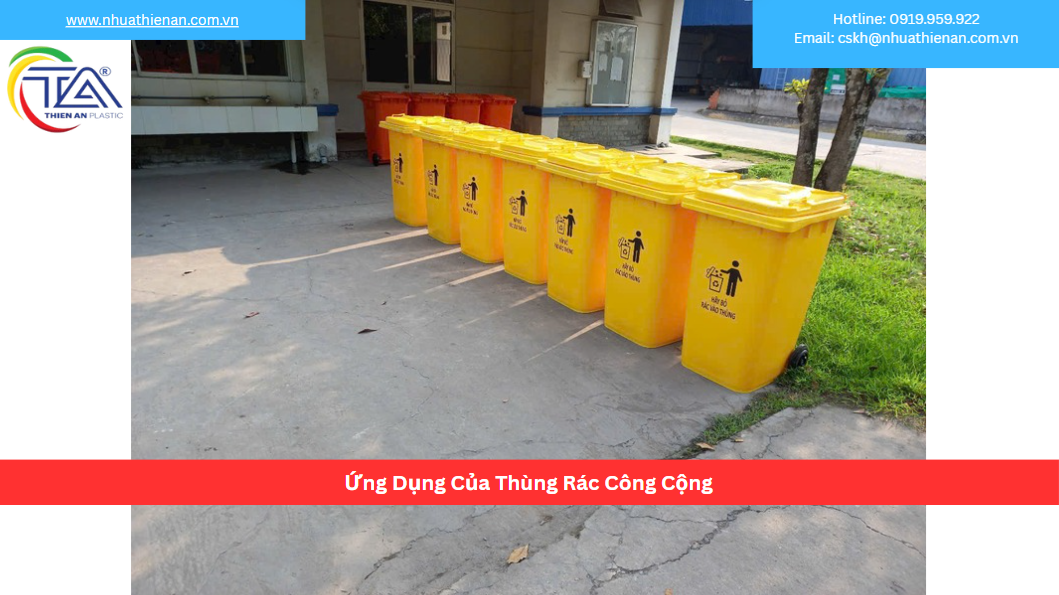 Ứng Dụng Của Thùng Rác Công Cộng