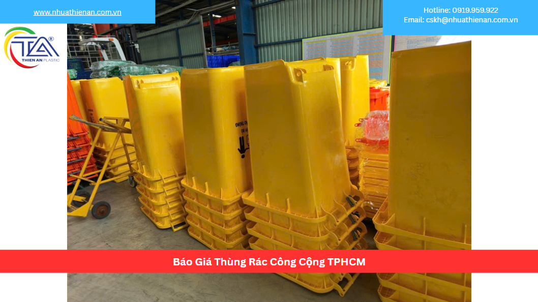 Báo Giá Thùng Rác Công Cộng TPHCM