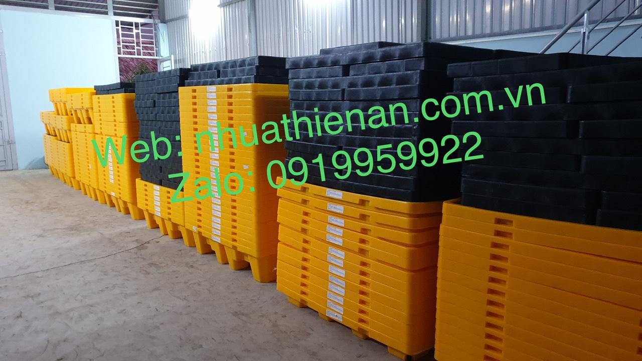 Ứng dụng Pallet Chống Tràn