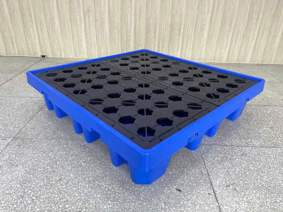 Pallet chống tràn 1 phuy
