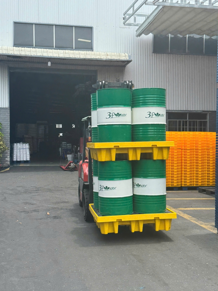 Pallet chống tràn 4 phuy