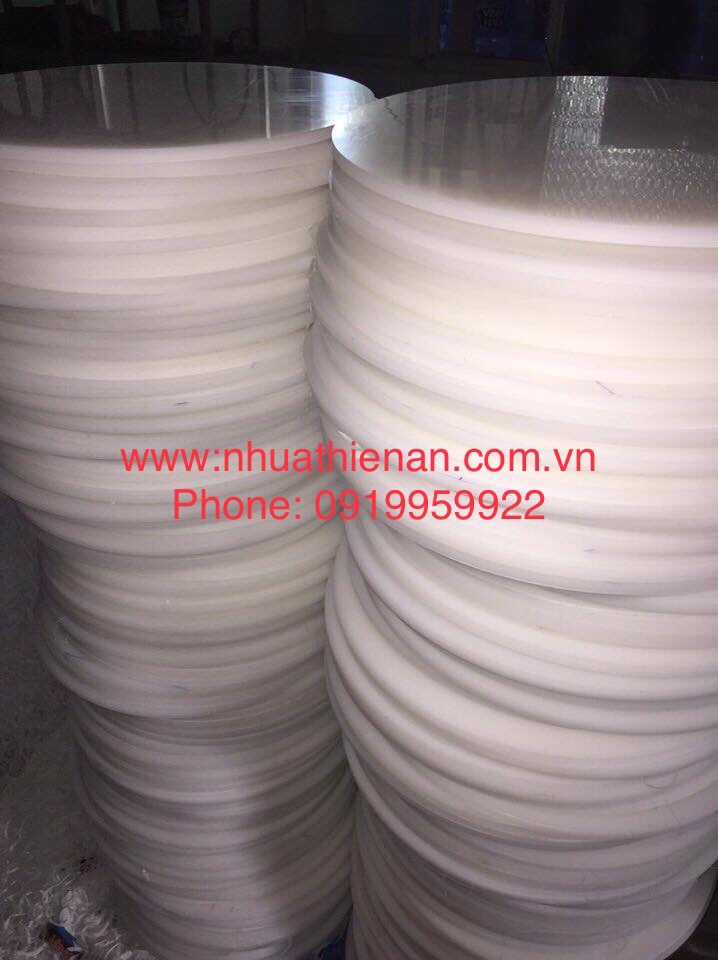 Thớt nhựa tròn phi lê cá