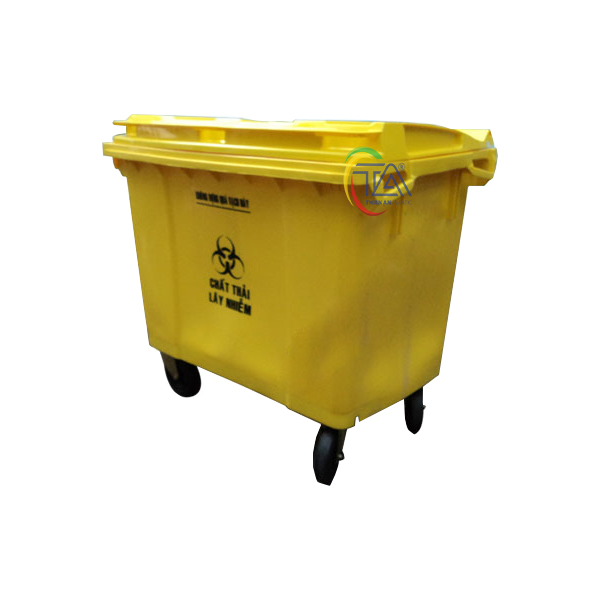Thùng Rác Nhựa 660L
