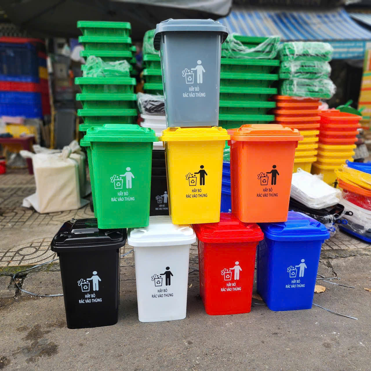 Báo Giá Thùng Rác Nhựa Tây Ninh